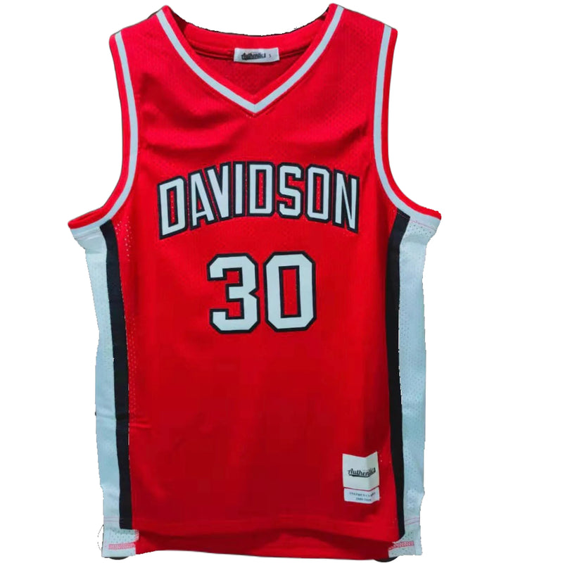 Davidson - Stephen Curry Basketball Jersey