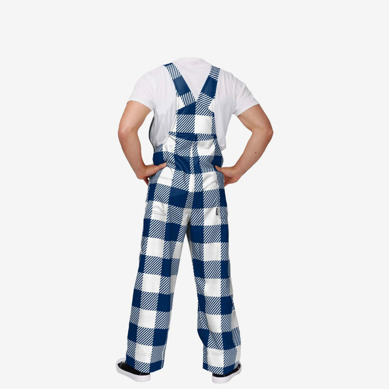 Dallas Cowboys Buffalo Plaid Bib Overall