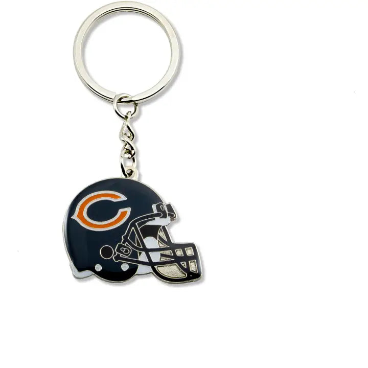 Chicago Bears Helmet Keychain