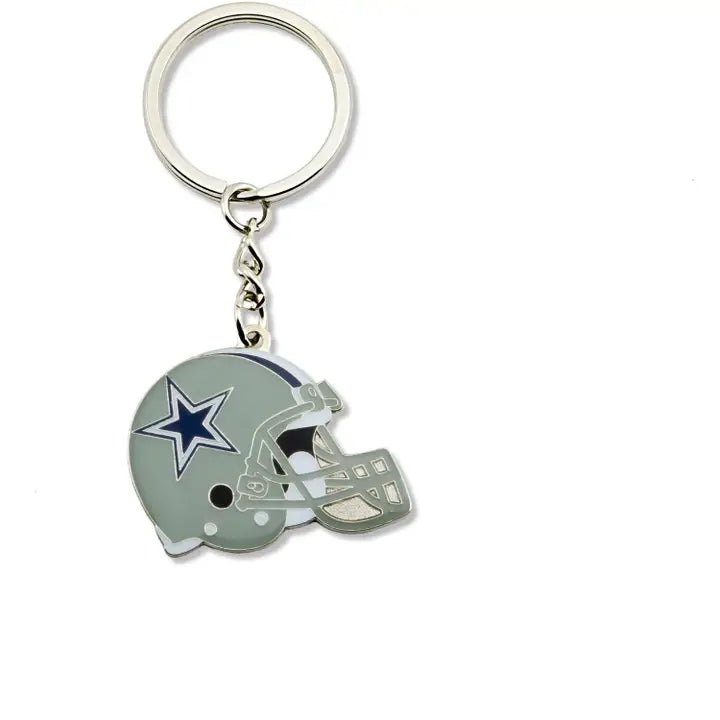 Dallas Cowboys Helmet Keychain