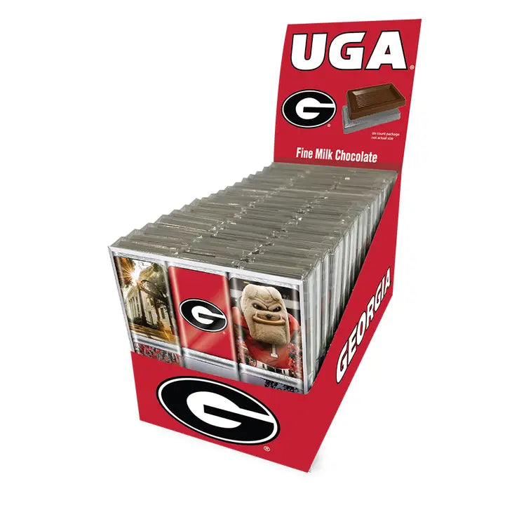 Georgia Bulldogs Chocolate Iconics