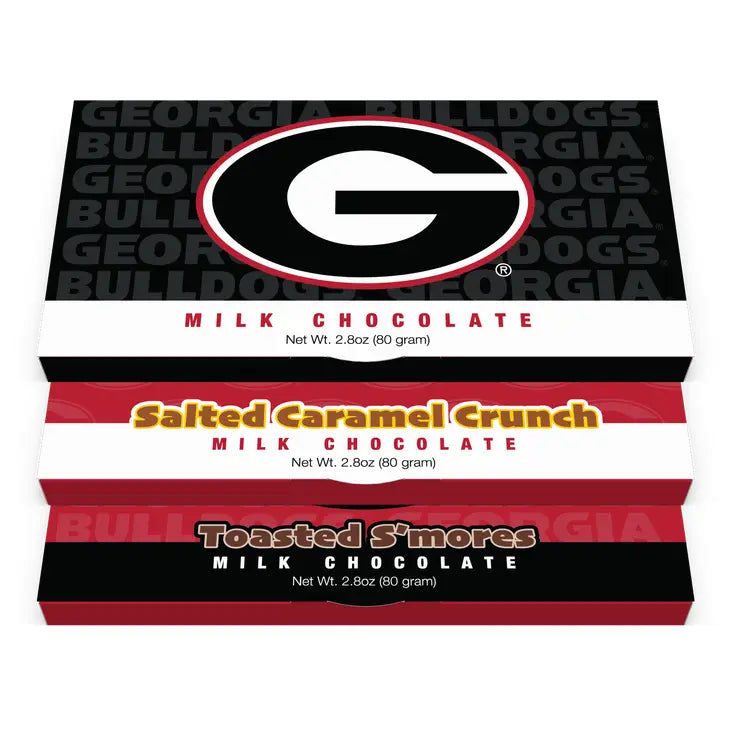 Georgia Bulldogs Chocolate Bars