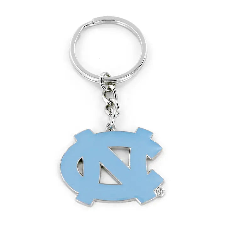 North Carolina Tar Heels Logo Keychain