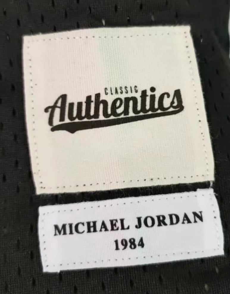 Chicago Bulls - Michael Jordan 1984 Rookie Season Youth Black Jersey