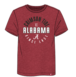 Alabama Crimson Tide - Weighted Circle Stack Biblend T-shirt