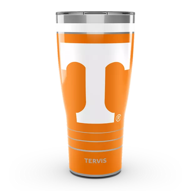 Tennessee Volunteers - MVP Stainless Steel Tumbler with Straw Lid