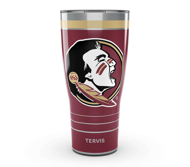 Florida State Seminoles - NFL MVP - Hype Stripes Stainless Steel Tumbler