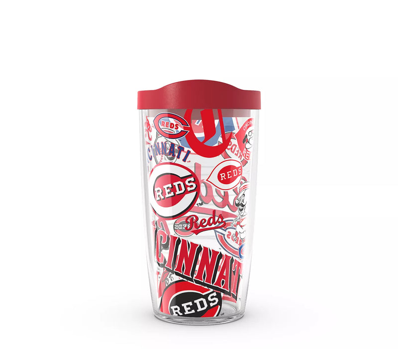 Cincinnati Reds - All Over Plastic Tumbler