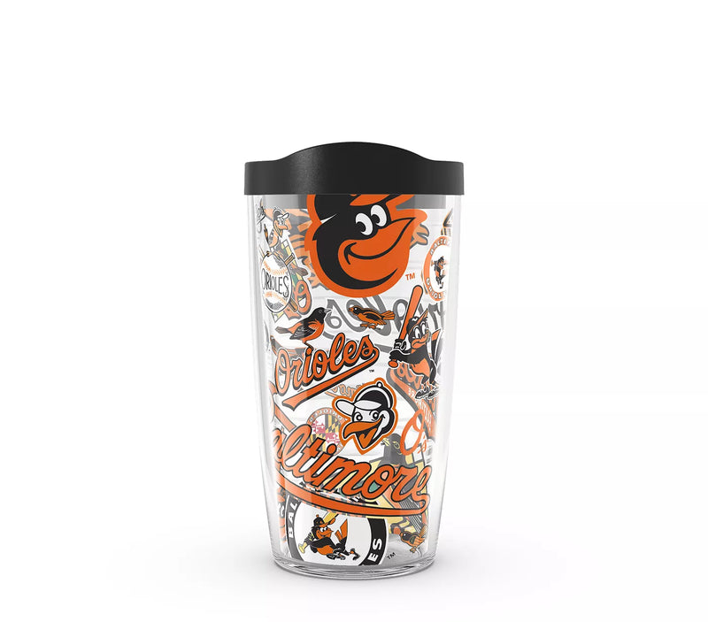 Baltimore Orioles - All Over Plastic Tumbler