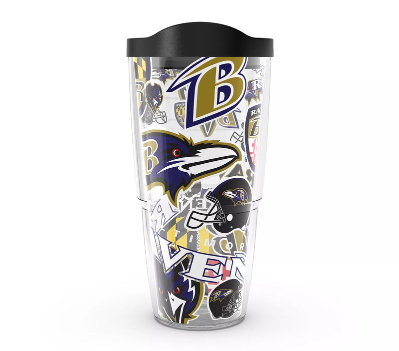 Baltimore Ravens - NFL All Over Plastic Tumbler