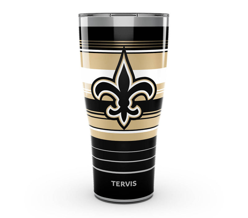 NFL New Orleans Saints - Hype Stripes Stainless Steel Tumbler