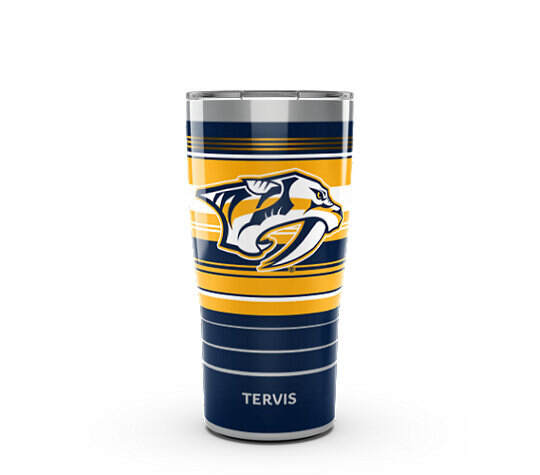 NHL Nashville Predators - Hype Stripes Stainless Steel Tumbler