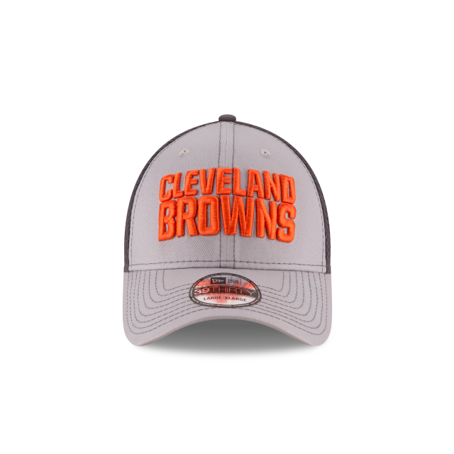 Cleveland Browns - Gray & Graphite Grayed Out Neo 2 39Thirty Flex Hat, New Era