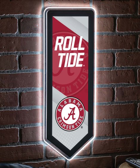 Alabama Crimson Tide - Pennant Led Wall Decor