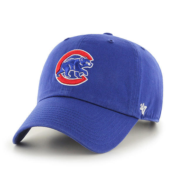 Chicago Cubs - Cub Logo Clean Up Adjustable Hat, 47 Brand