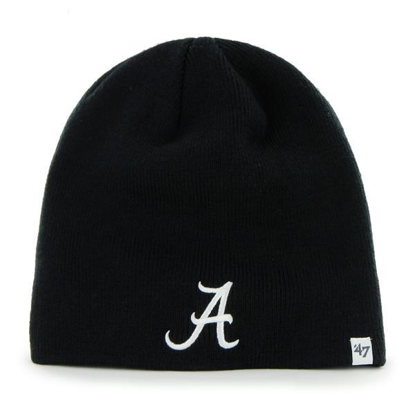 Alabama Crimson Tide - Black Beanie, 47 Brand