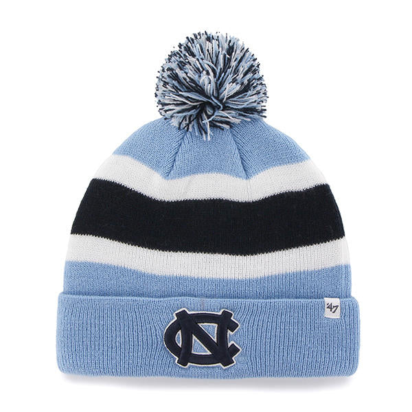 North Carolina Tar Heels - Breakaway Cuffed Knit Beanie, 47 Brand