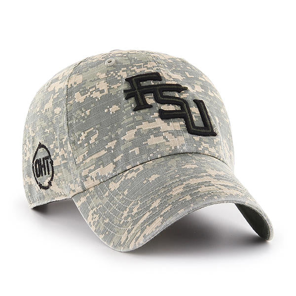 Florida State Seminoles - OHT Nilan Clean Up Digital Camo Hat, 47 Brand