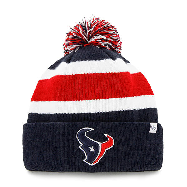 Houston Texans - Breakaway Cuff Knit Beanie, 47 Brand