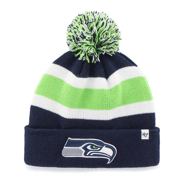 Seattle Seahawks - Breakaway Cuff Knit Beanie, 47 Brand