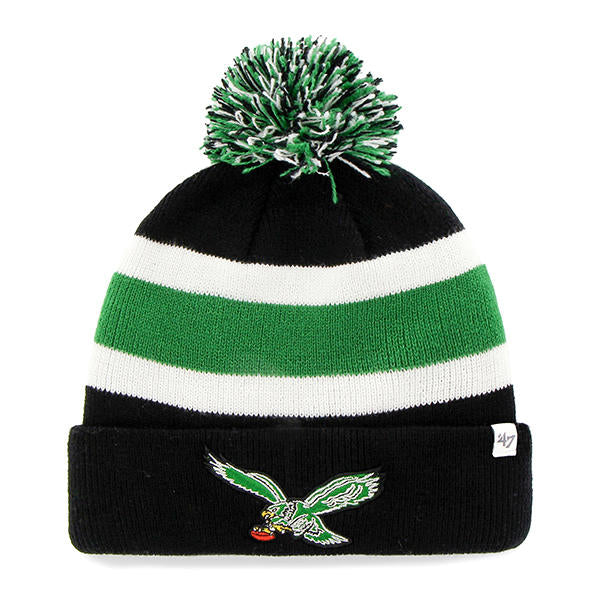 Philadelphia Eagles - Legacy Breakaway Cuffed Knit Beanie, 47 Brand