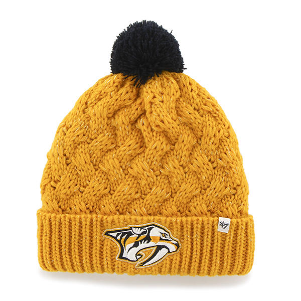 Nashville Predators - Fiona Cuff Knit Beanie, 47 Brand