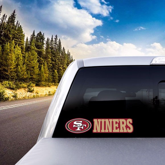 San Francisco 49ers - "Niners" Team Slogan Decal