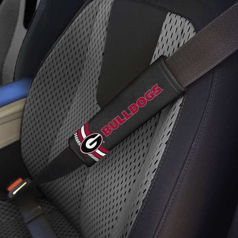 University of Georgia Bulldogs - Rally Seatbelt Pad - Pair