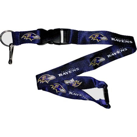 Baltimore Ravens Football Lanyard