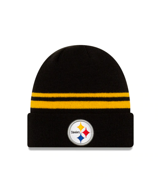 Pittsburgh Steelers - One Size Cuff Knit Beanie, New Era