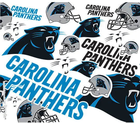 Carolina Panthers - All Over Plastic Tumbler