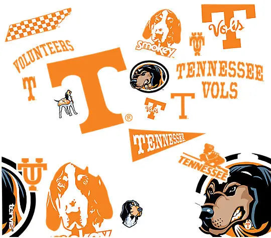 Tennessee Volunteers - All Over Plastic Tumbler