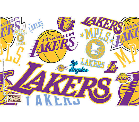 Los Angeles Lakers - All Over Plastic Tumbler