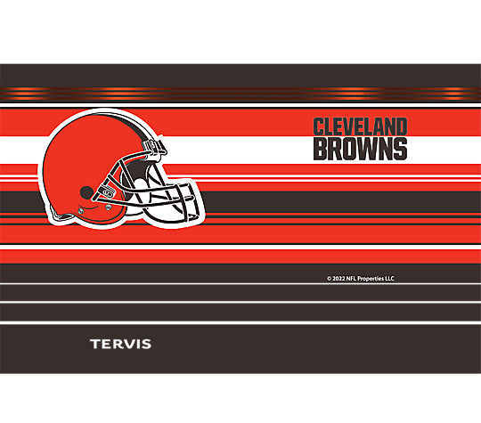 Cleveland Browns - NFL Hype Stripes Stainless Steel Tumbler