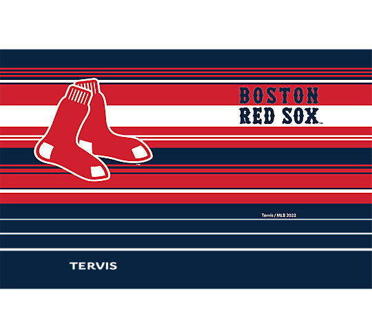 Boston Red Sox - MLB Hype Stripes Stainless Steel Tumbler