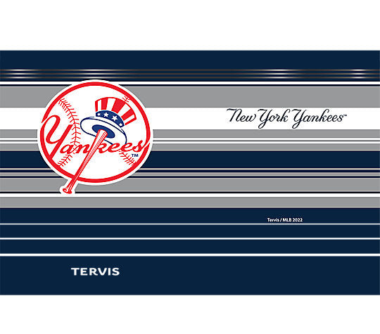 New York Yankees - MLB Hype Stripes Stainless Steel Tumbler