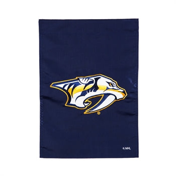 Nashville Predators Applique Garden Flag