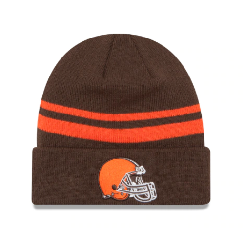 Cleveland Browns - One Size Cuff Knit Beanie, New Era