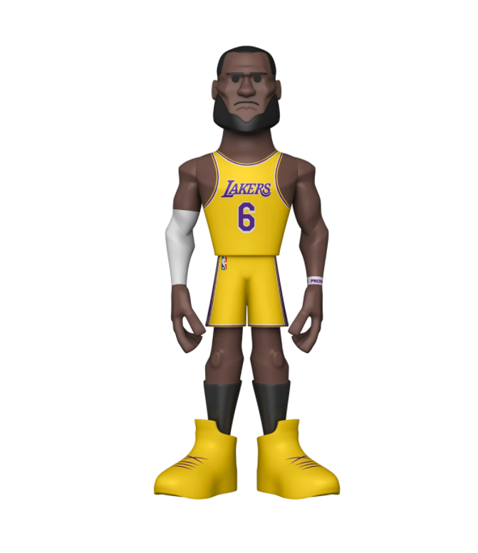 Funko NBA: Los Angeles Lakers - Lebron 12" Gold Figure (with Chase)