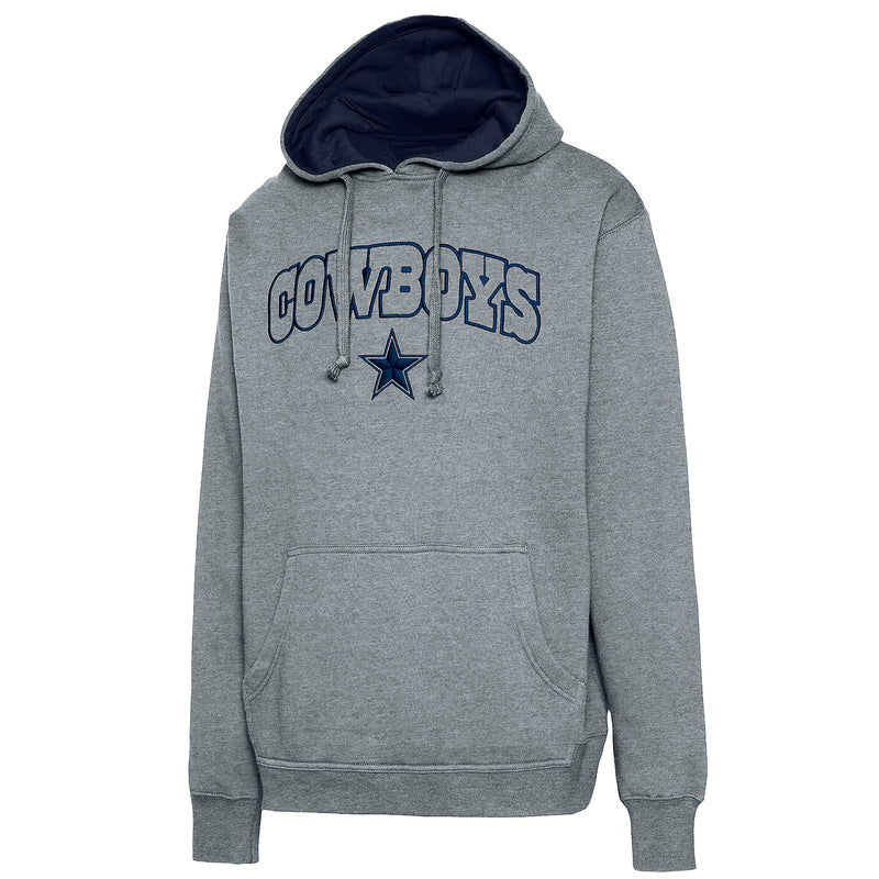 Dallas Cowboys - Mens Mustang Fleece Pullover Hoodie