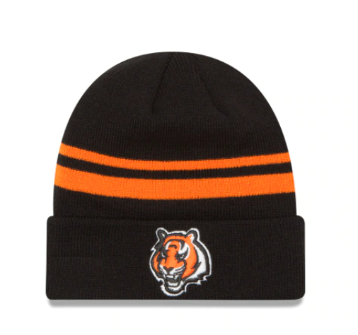 Cincinnati Bengals - One Size Cuff Knit Beanie, New Era