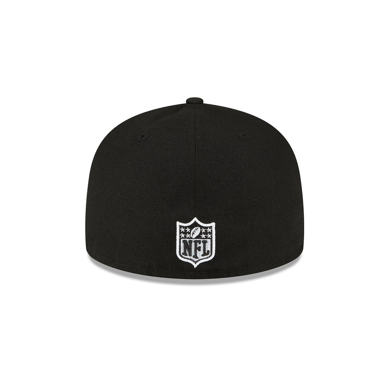 Dallas Cowboys - Mens Side Patch 59Fifty Black Hat