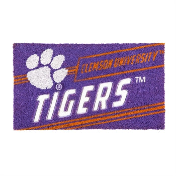 Clemson Tigers - Coir Punch Mat