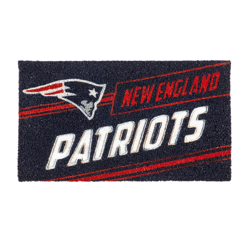 New England Patriots Coir Punch Mat