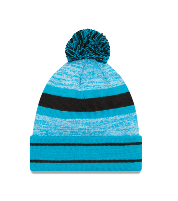 Carolina Panthers - One Size Knit Beanie with Pom, New Era