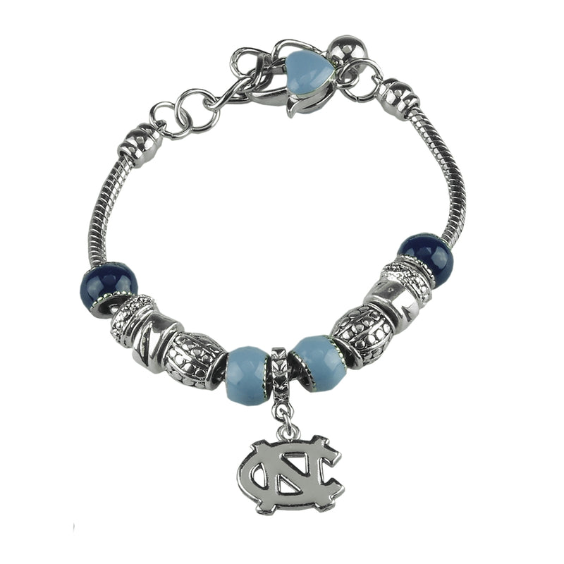 University of North Carolina - North Carolina Tar Heels - Charm Bracelet