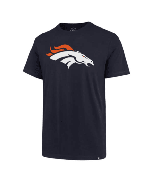 Denver Broncos - Light Navy Imprint Super Rival T-Shirt