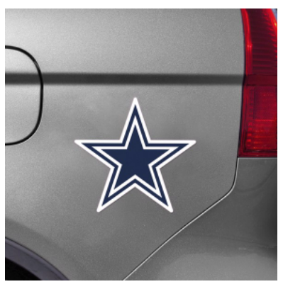 Dallas Cowboys - Large Team Logo 10" Magnet