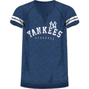 New York Yankees - 1927 True Classics Smooth Tunes Notch Neck T-Shirt