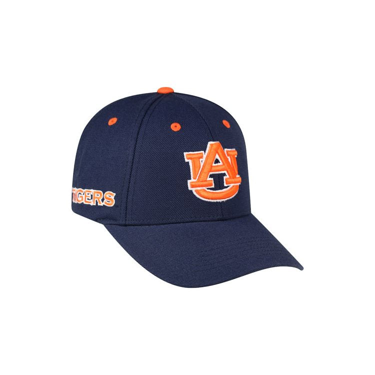 Auburn Tigers - Adjustable Strap Navy Triple Threat Hat, Top of the World